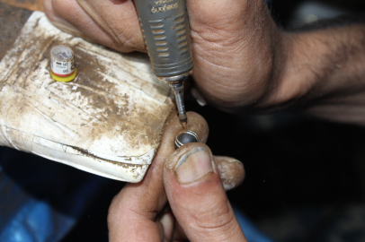 Erzurum’un siyah incisi: Oldu taşı