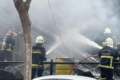 Şanlıurfa'da atış poligonunda ısınan mermiler yangına sebep oldu