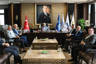 Recep Altepe'den Başkan Mustafa Bozbey'e ziyaret