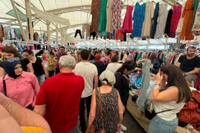 Bursa'da hafta sonu pazar yoğunluğu!