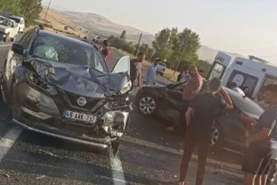 Elazığ’da trafik kazası: 2’si ağır 8 yaralı