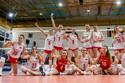 U18 Kadın Voleybol Milli Takımı, Litvanya'yı 3-1 mağlup etti