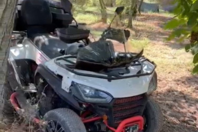 Bursa'da ATV ile motosiklet çarpıştı! 3 yaralı