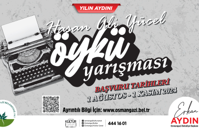 Hasan Ali Yücel Öykü Yarışması başladı