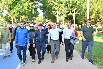 Başkan Bozbey’den sağlıklı yaşam vurgusu