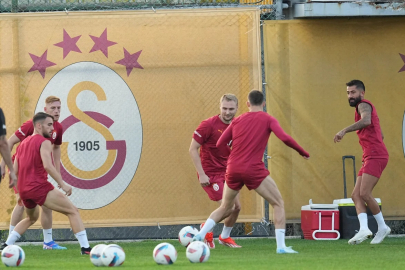 Galatasaray'da Gaziantep FK maçının hazırlıkları sona erdi