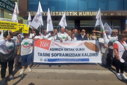 Bursa'da KESK TÜİK'e tepki gösterdi