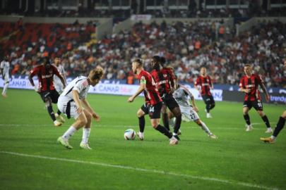 Beşiktaş, deplasmanda Gaziantep FK ile 1-1 berabere kaldı