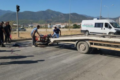 Hatay'da tırla çarpışan motosikletin sürücüsü yaşamını yitirdi