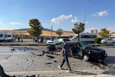 Gaziantep'te zincirleme trafik kazası: 3 yaralı