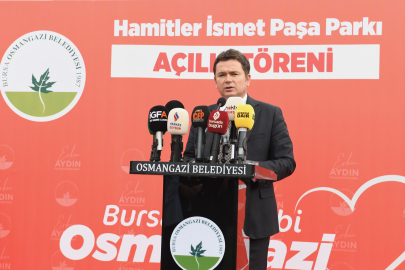 İsmet Paşa Parkı hizmete açıldı