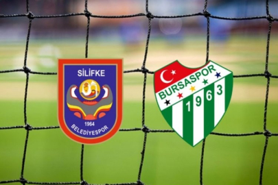 Bursaspor-Silifke Spor karşılaşması golsüz sonuçlandı