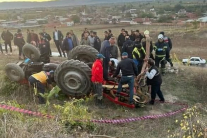 Bursa'da traktörün altında kalan yaşlı adam hayatını kaybetti