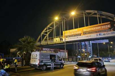 Adana'da feci kaza! Üst geçidi kullanmayan adam canından oldu