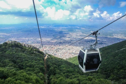 Bursa'da teleferik 24 Kasım'dan itibaren bir hafta ücretsiz