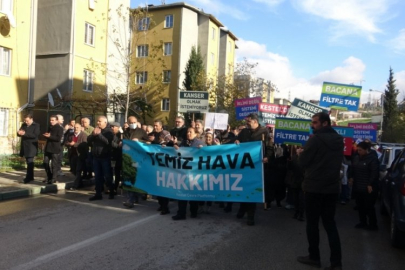 Bursa'da protesto, Kestel yılın 278 günü zehir soluyor!