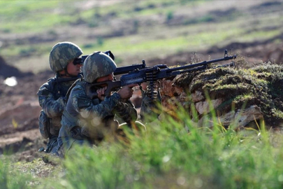 Fırat Kalkanı ve Barış Pınarı bölgelerinde 9 PKK'lı terörist öldürüldü