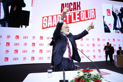 Temel Karamollaoğlu Saadet Partisi Genel Başkanlığı'na veda etti