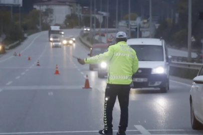 Trafikte 1 haftada 2 milyon 942 bin araç denetlendi