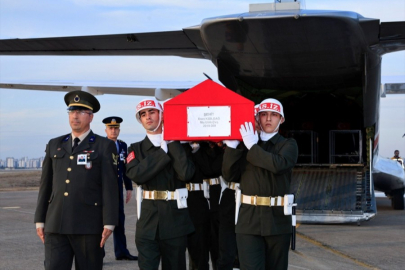 Şehit Uzman Çavuş Eren Kızıldağ'ın cenazesi memleketine getirildi