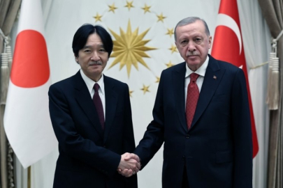 Cumhurbaşkanı Erdoğan, Japonya Veliaht Prensi Fumihito'yu kabul etti