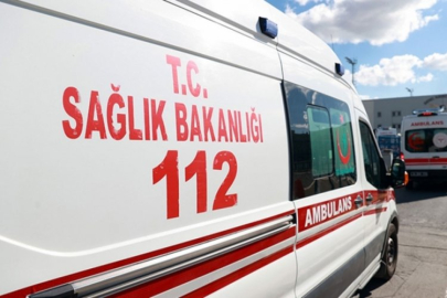 112 personeli nöbete giderken silahlı saldırıya uğradı