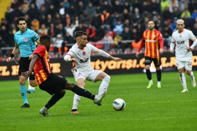 Galatasaray ile Kayserispor kaşı karşıya