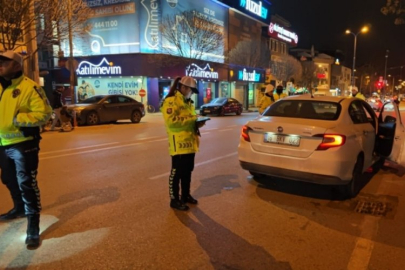 Bursa'da trafik uygulaması gerçekleştirildi