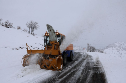 191 köy yolu ulaşıma kapandı