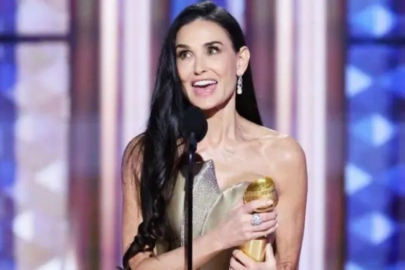 Demi Moore'nin ilk ödülü