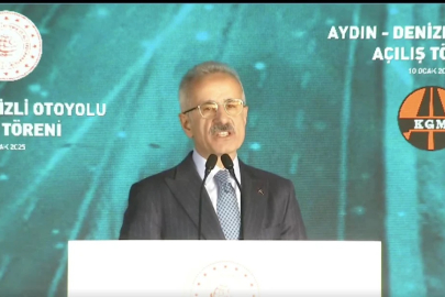 Abdulkadir Uraloğlu, Aydın-Denizli Otoyolu Açılış Töreni'nde Konuştu