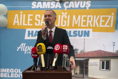 Samsa Çavuş Aile Sağlığı Merkezi Törenle Açıldı