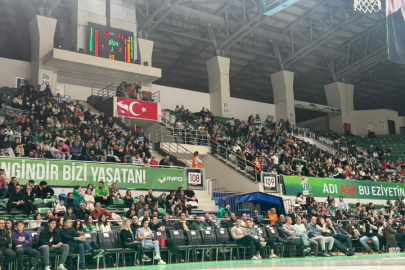 Bursaspor taraftarı şaşırtmıyor! Basketbolda da tam destek