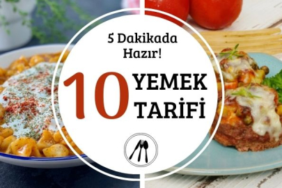 Çalışanlar için 10 Kolay Yemek Tarifi