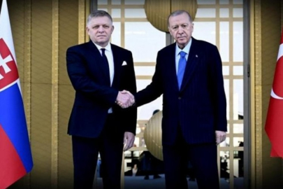 Cumhurbaşkanı Erdoğan ile Slovak Cumhuriyeti Başbakanı Fico ortak basın toplantısı düzenliyor