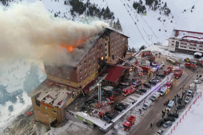 Bolu'daki yangında kurtulan otel çalışanı: Çocuklarını kurtarmak için aşağı attılar