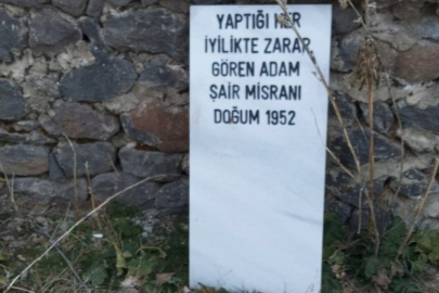 Mezar taşını hazırladı, intihar etti